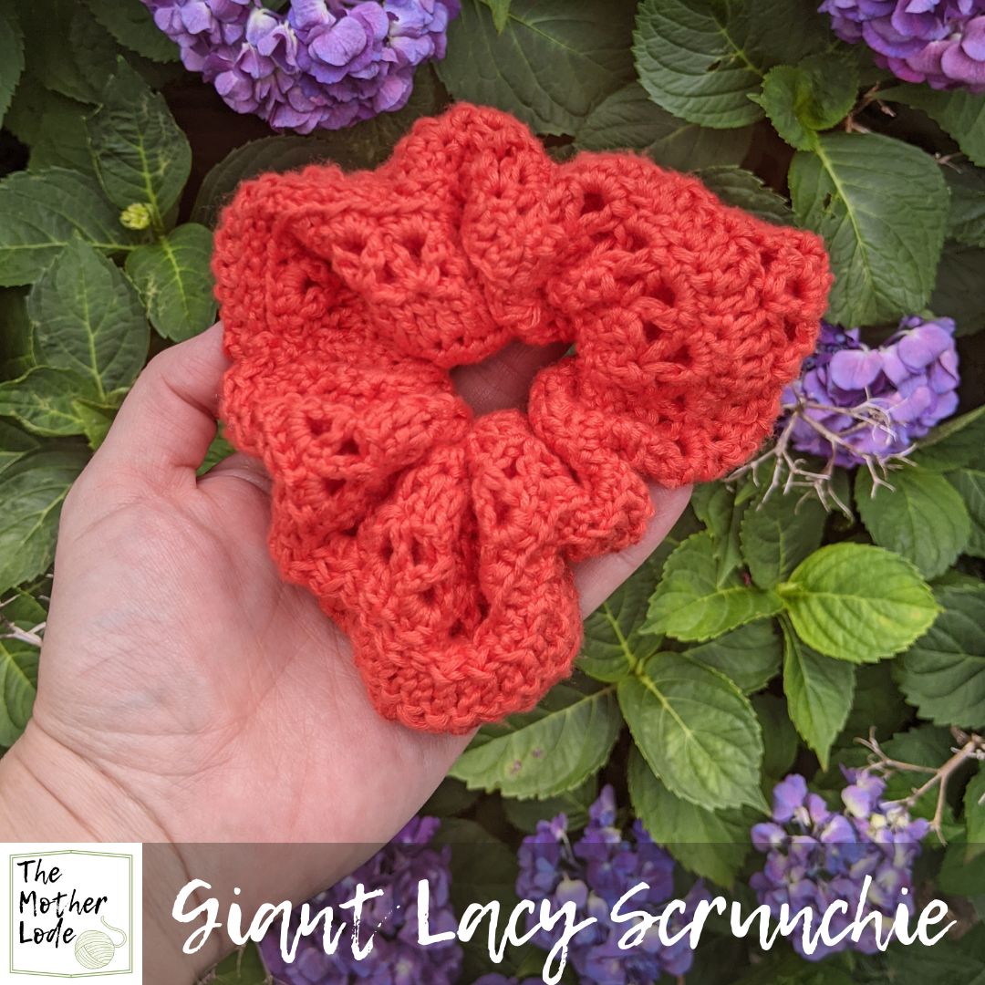 Giant Lacy Scrunchie